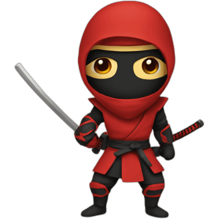 red ninja emoji