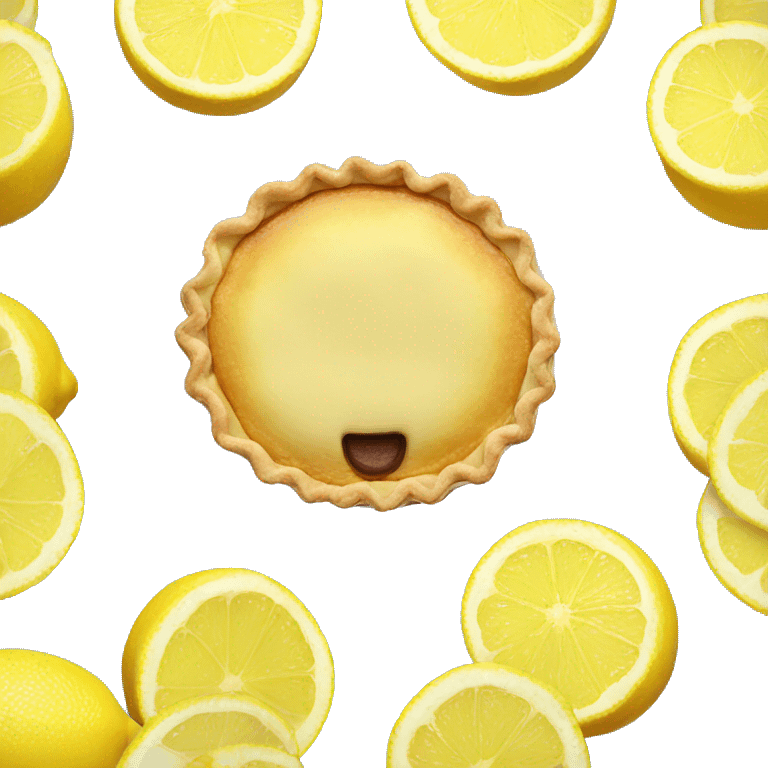 Lemon pie emoji