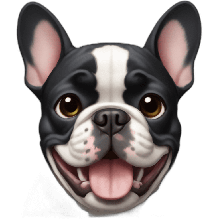 little-happy-French-bulldog-batman emoji