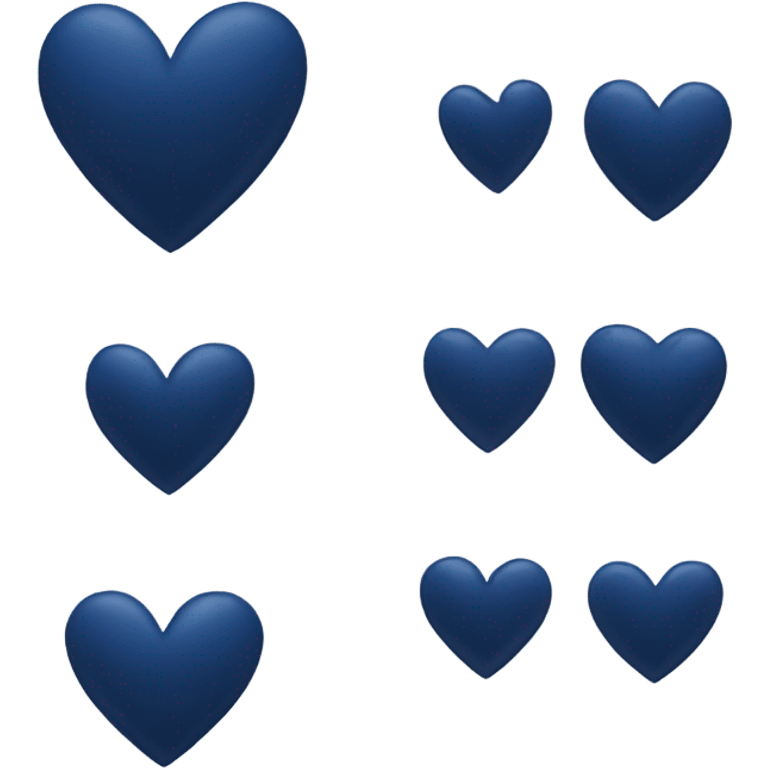 dark blue heart emoji