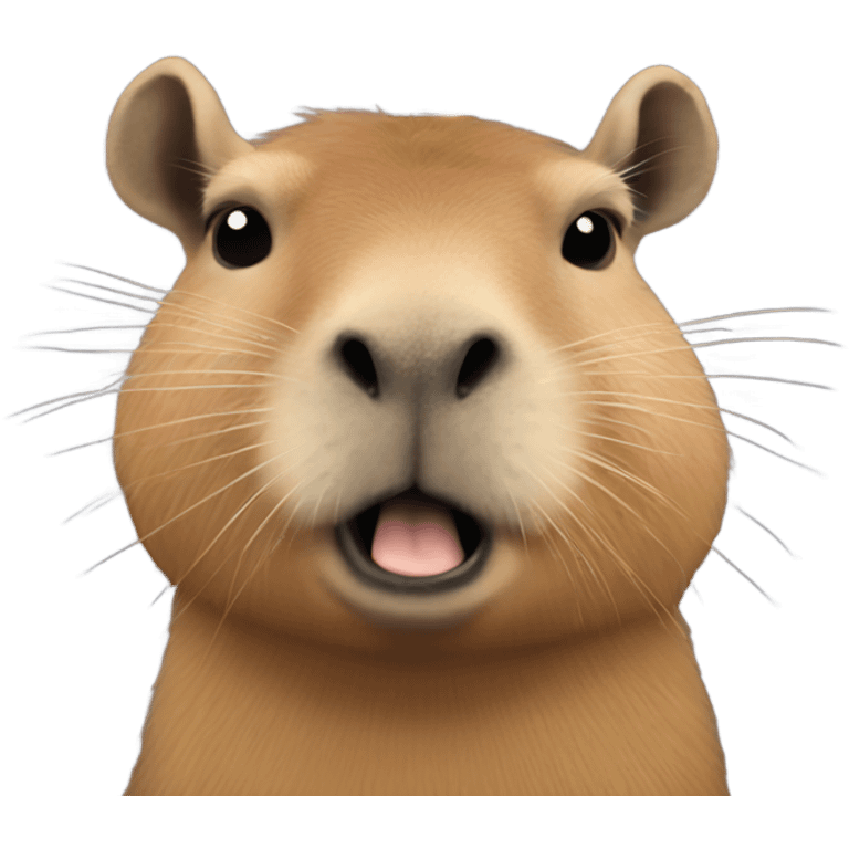 smoking capybara  emoji