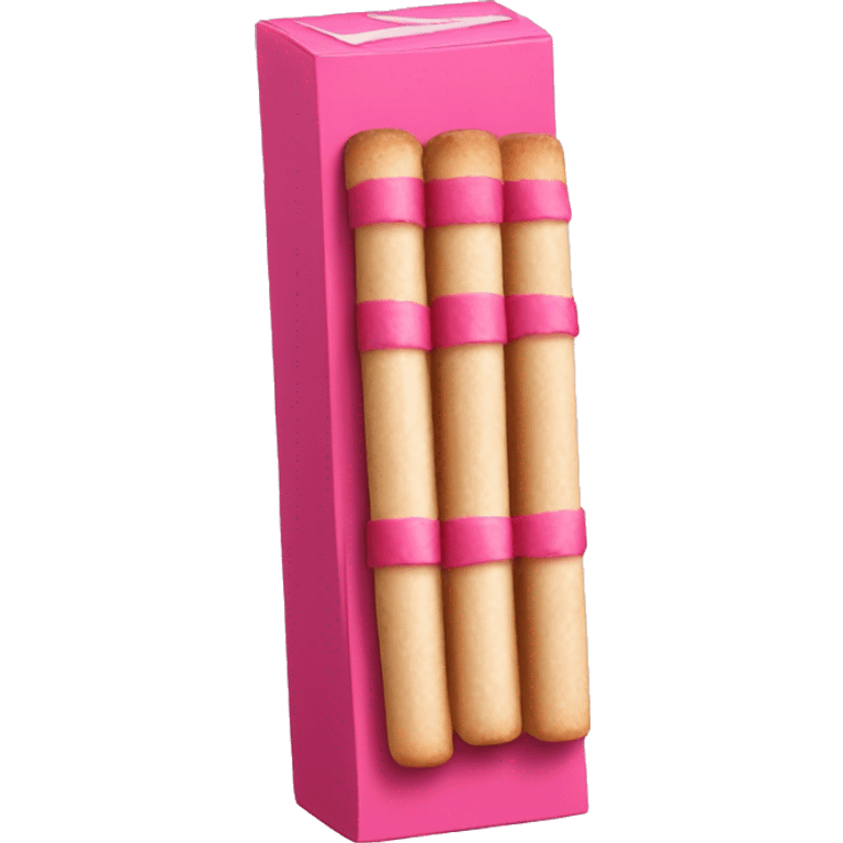 pink box pepero emoji