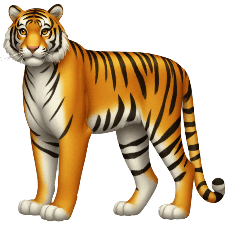 Tiger fullbody emoji