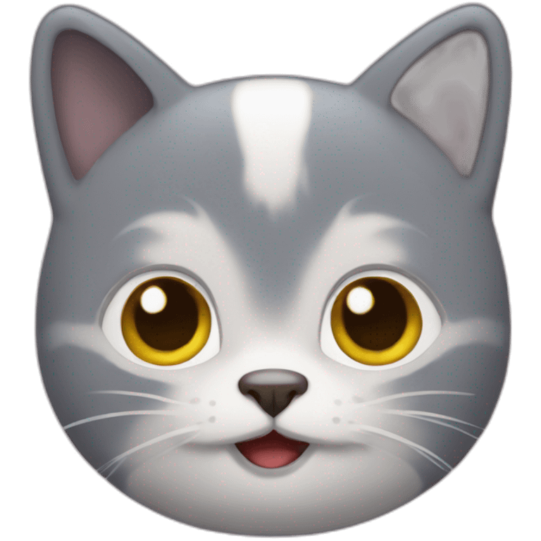 Chat mignon emoji