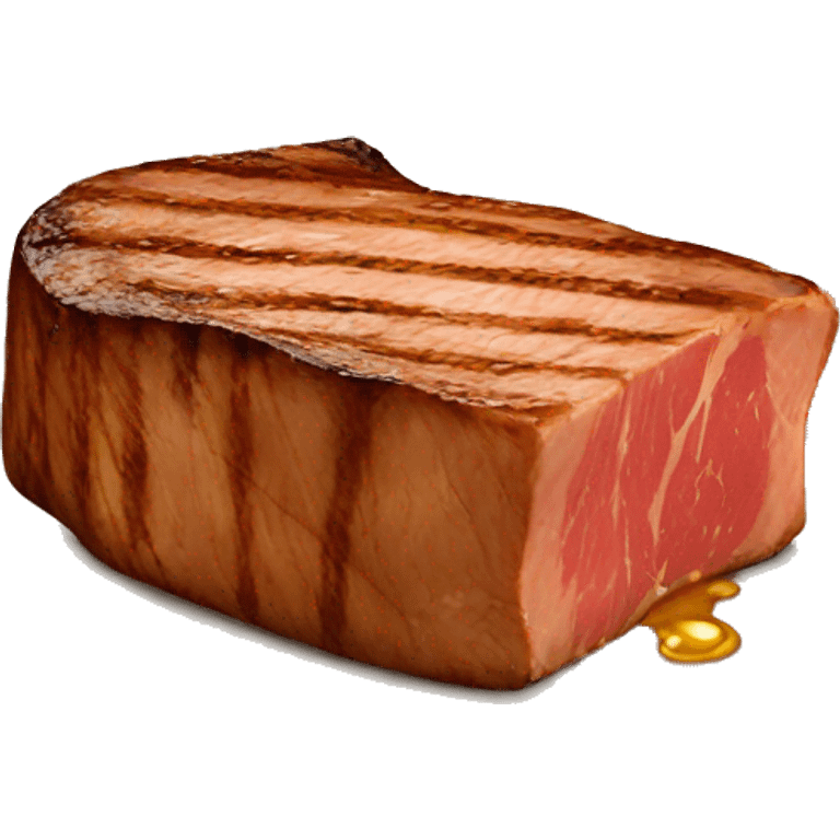 golden steak emoji