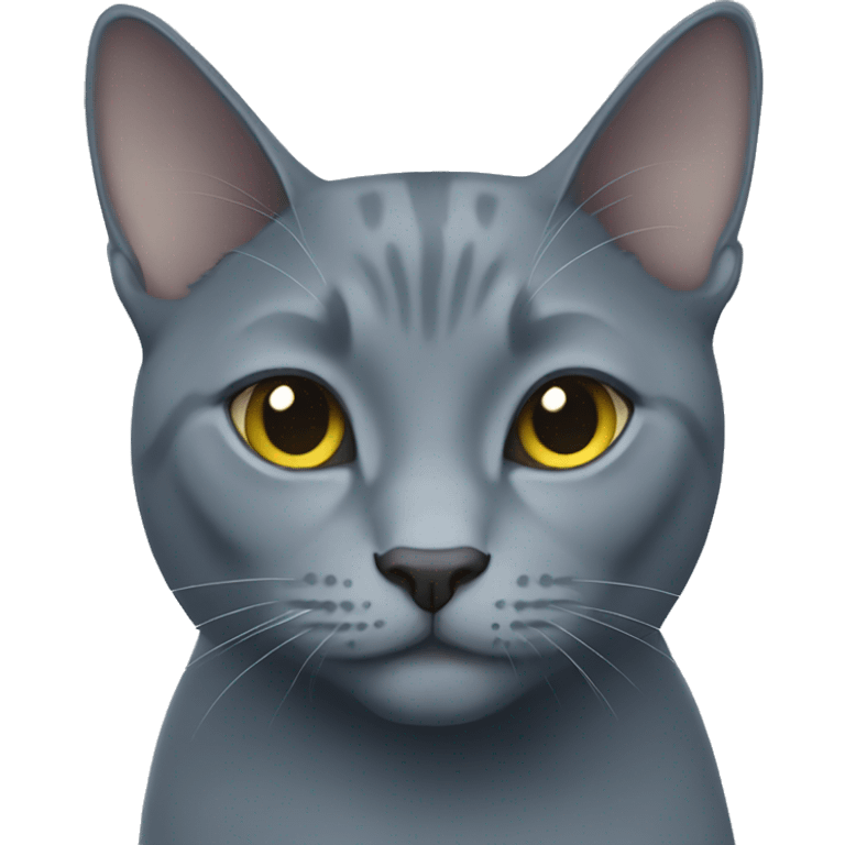 russian blue cat emoji