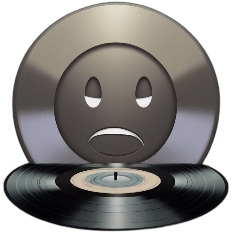 vinyl record emoji