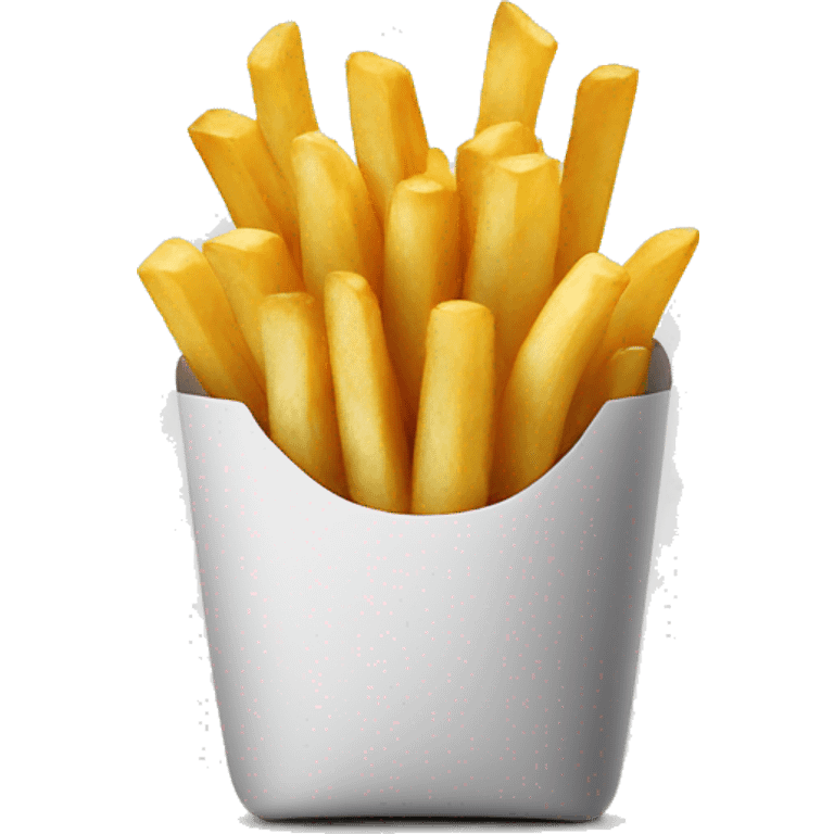 French fries M emoji