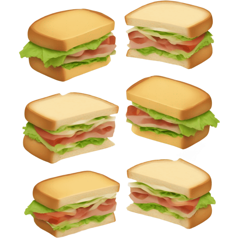 closed sandwich  emoji