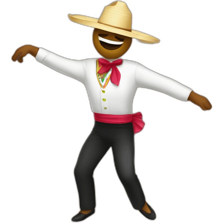 Dancing salsa in mexico emoji