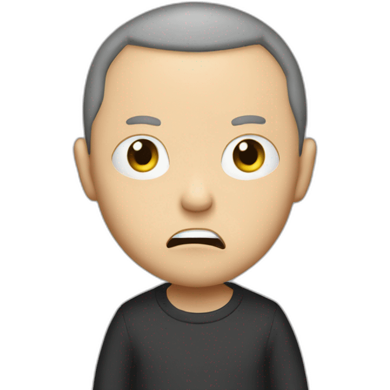 Stewie griffin but evil emoji