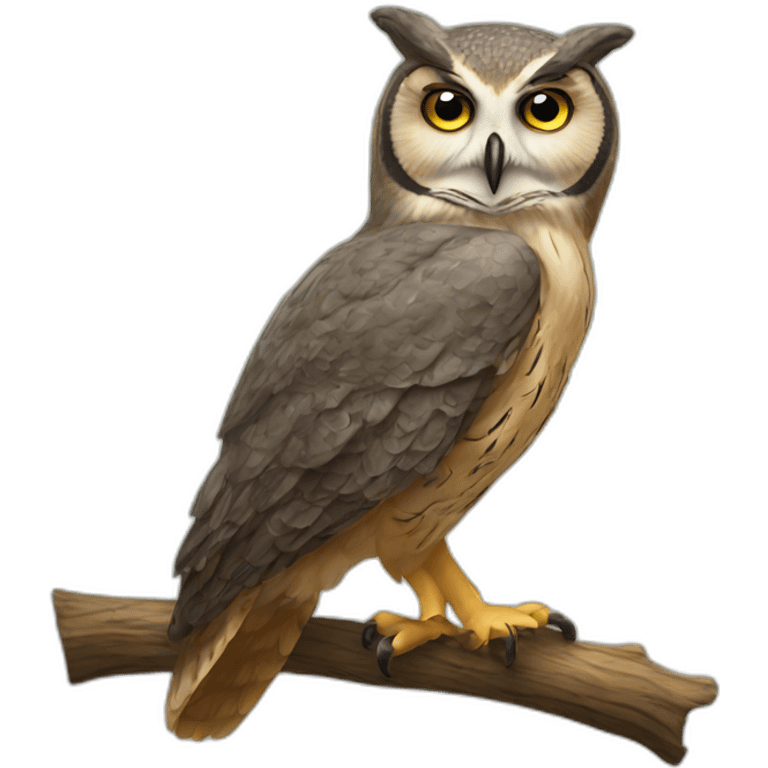 smartass owl emoji