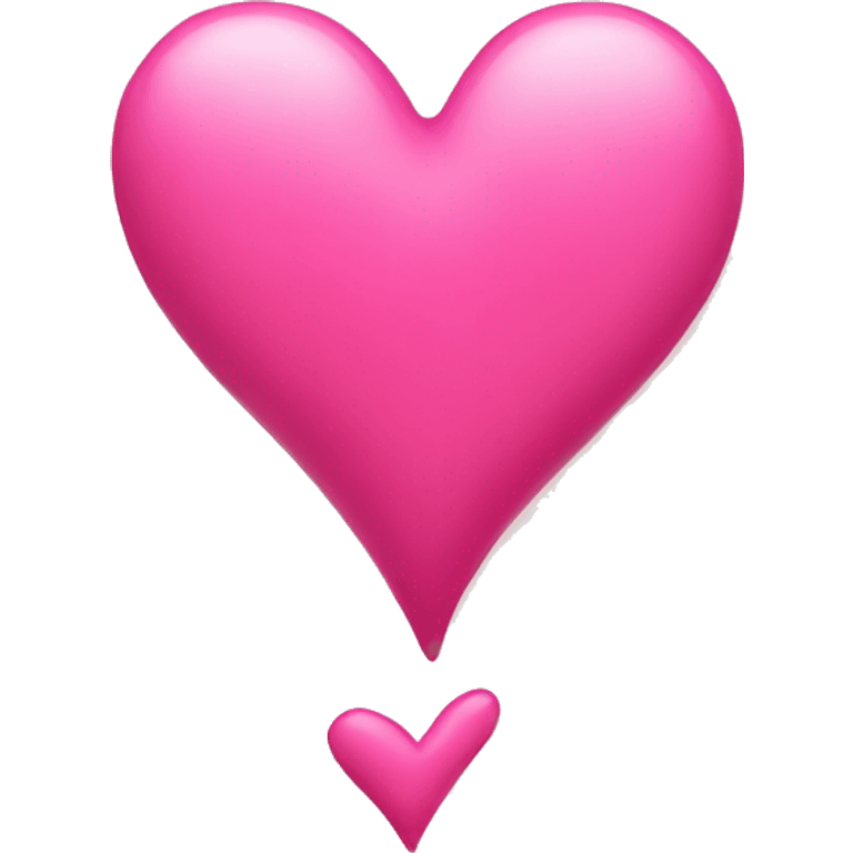 Pink heart emoji