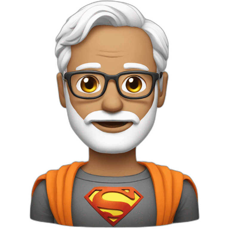 Modi super man emoji