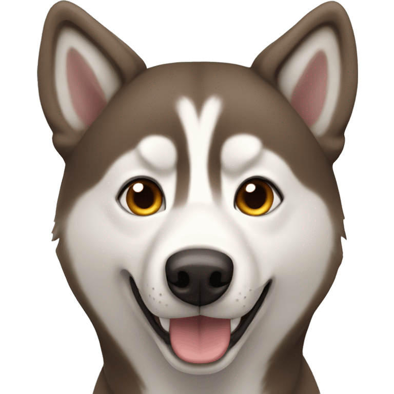 brown-husky emoji