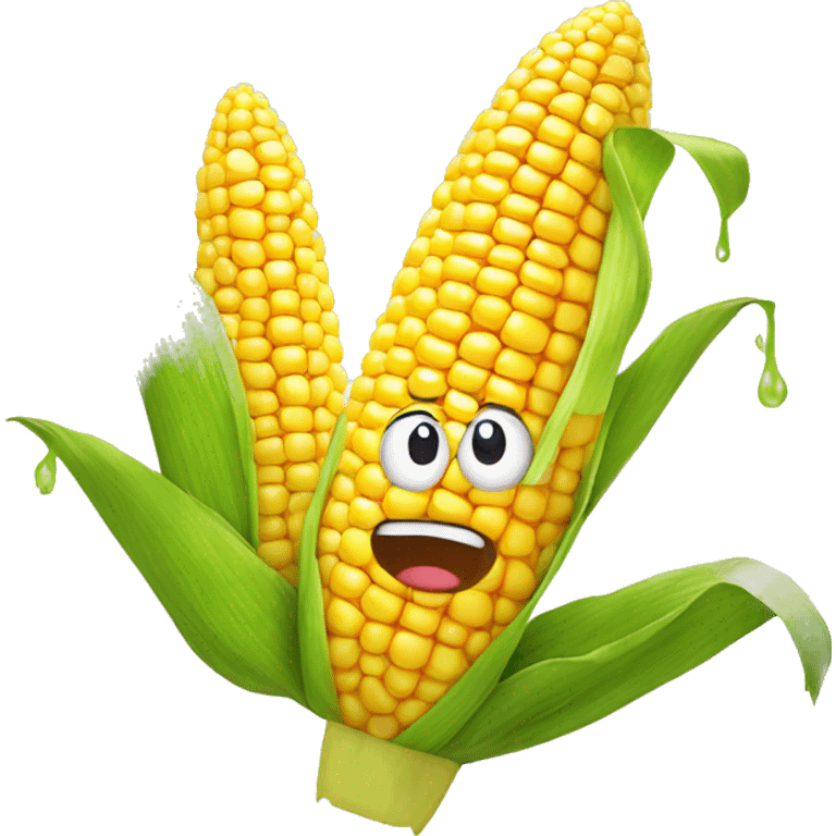 corn in shampoo  emoji