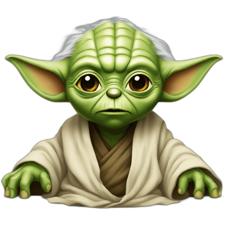 Yoda mange emoji