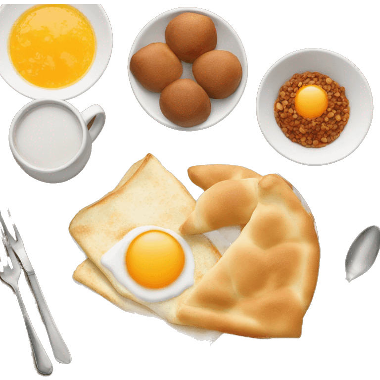 Arab breakfast  emoji