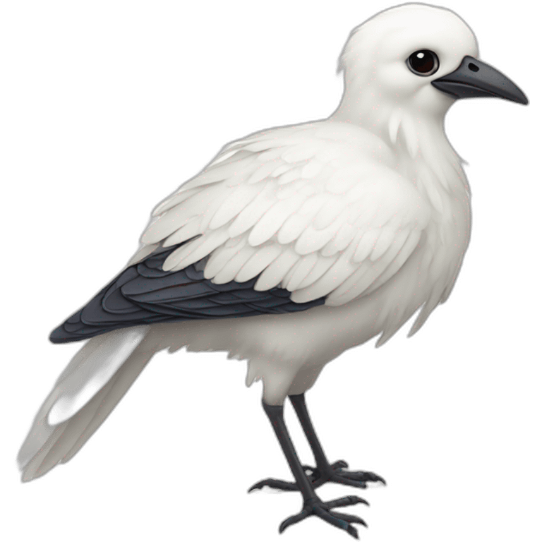 white opium bird emoji