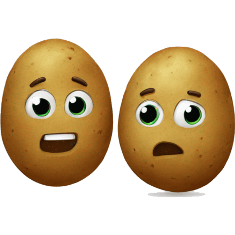 a couple potatoes emoji