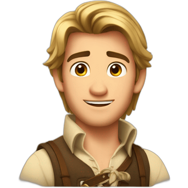 Flynn rider in tangled emoji