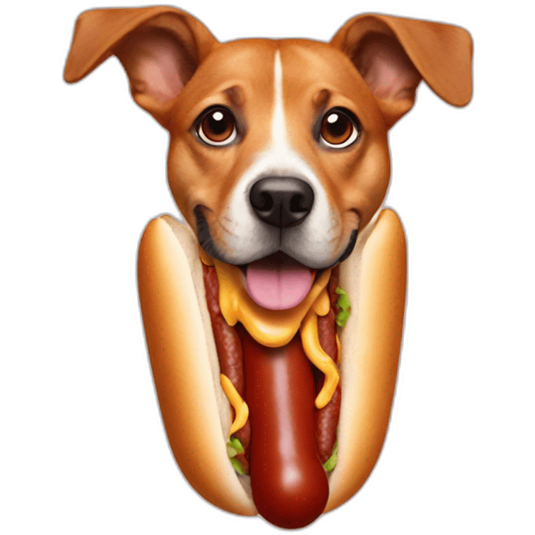 Dog Hotdog emoji