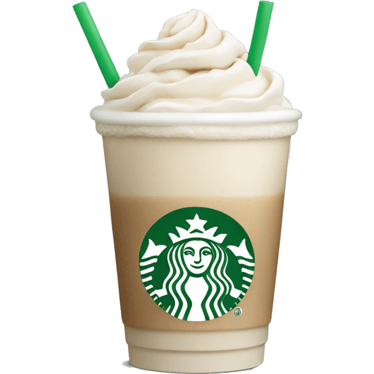 Starbucks white mocha  emoji