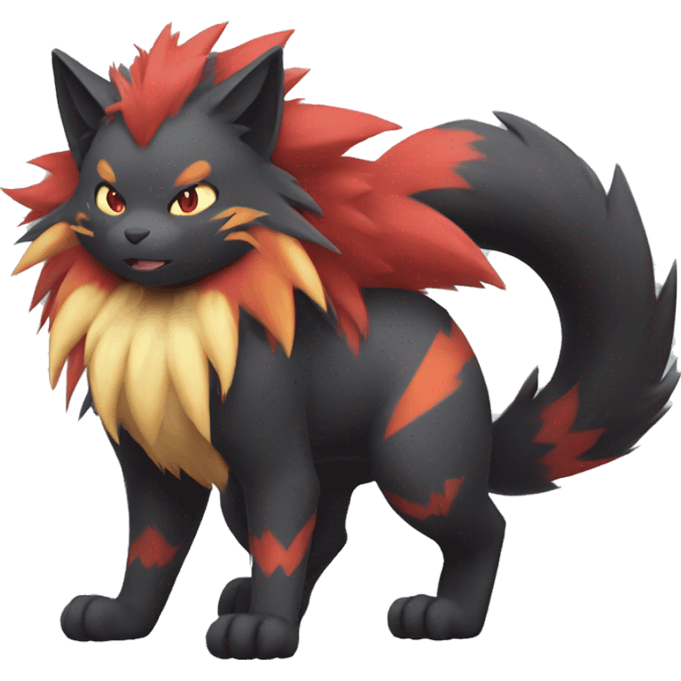 Torracat-Zoroark full body emoji