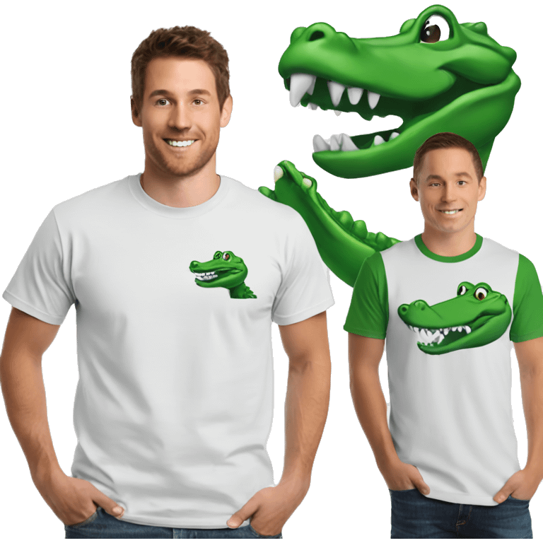 Gators t shirt emoji