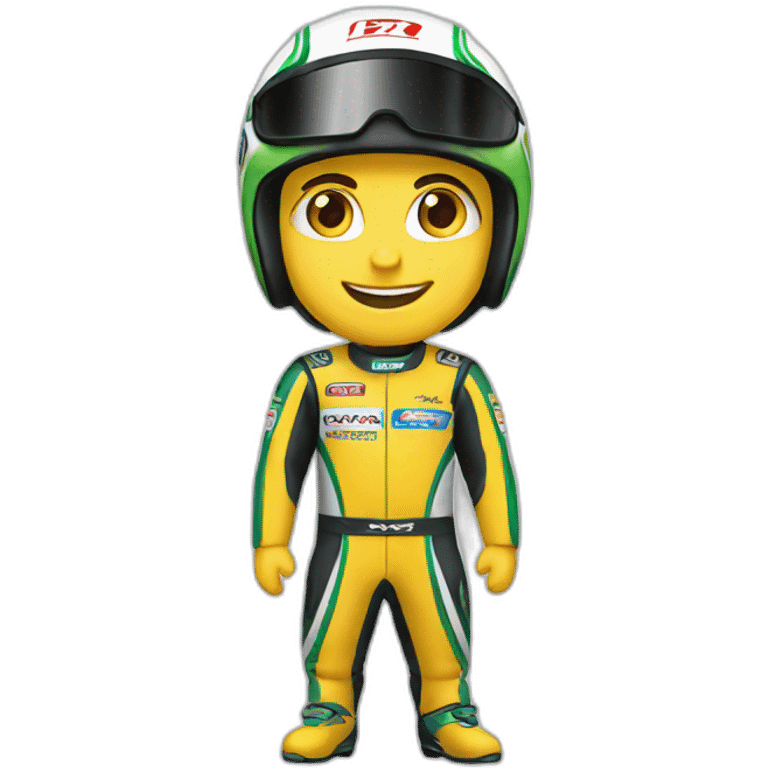 Racer emoji