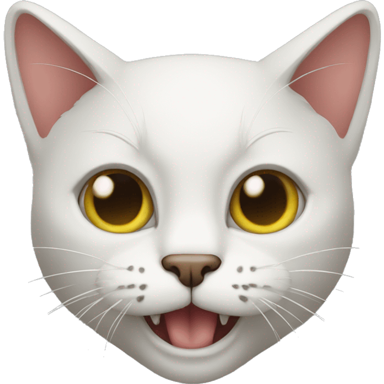 freaky cat emoji