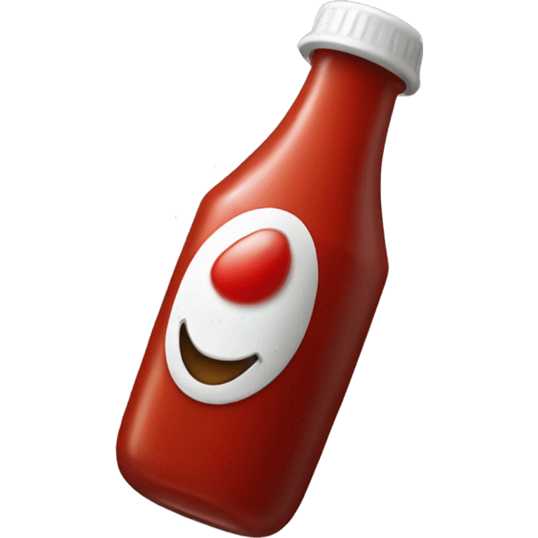 Ketchup bottle emoji