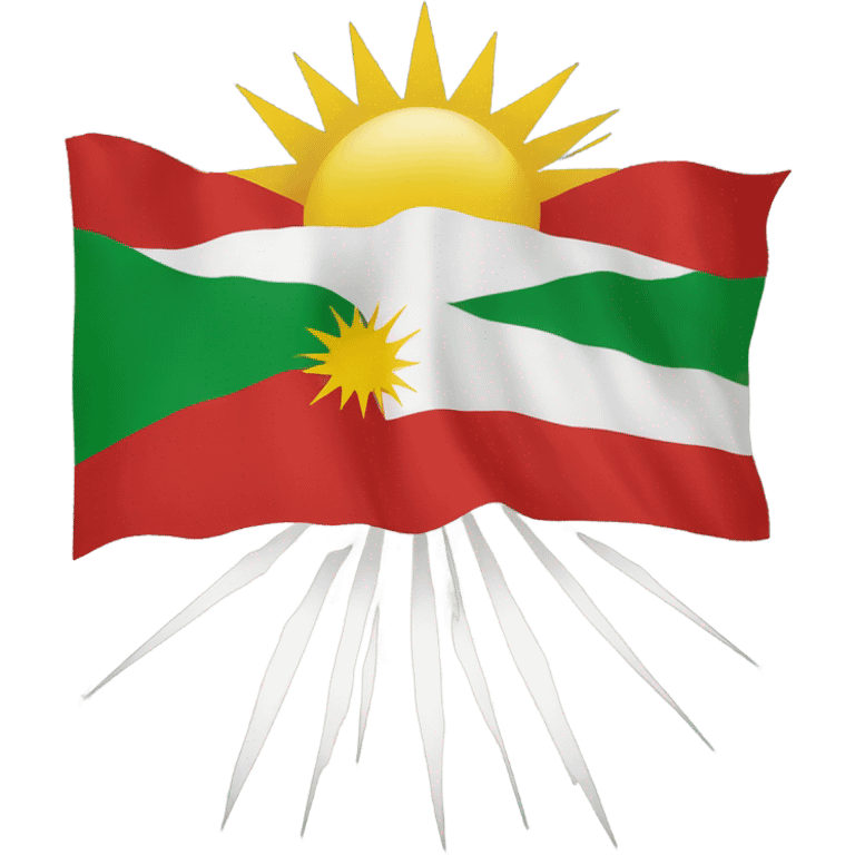 Kurdistan flag emoji