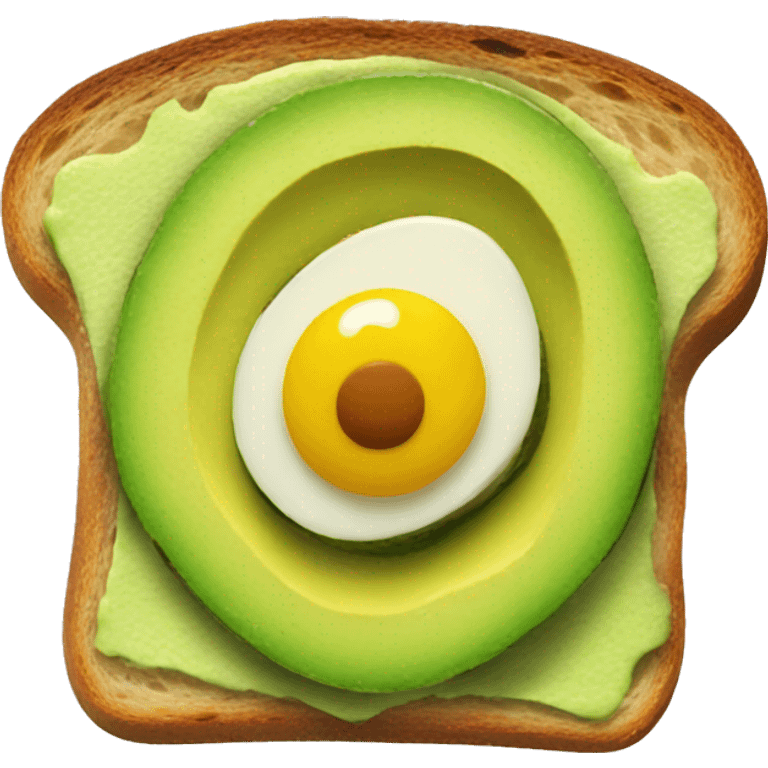 Avocado toast  emoji