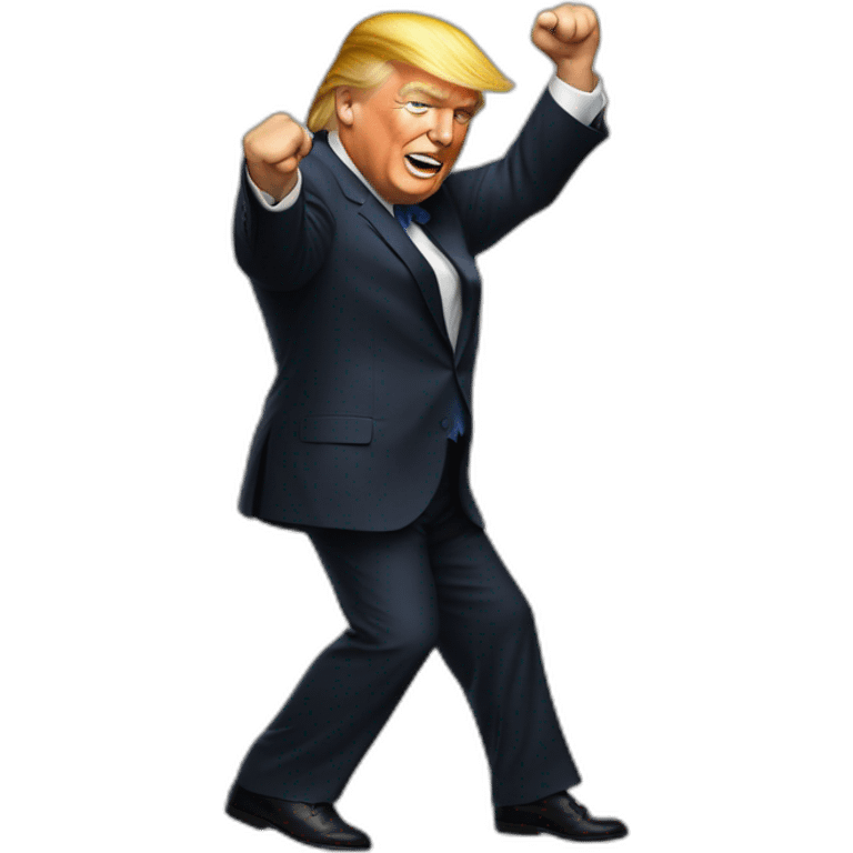 Trump-dance-big emoji