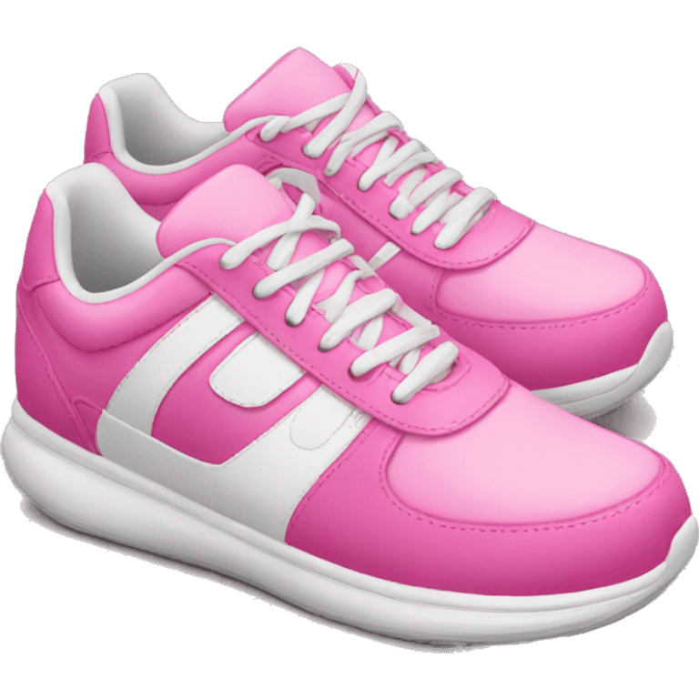 pink sneakers emoji