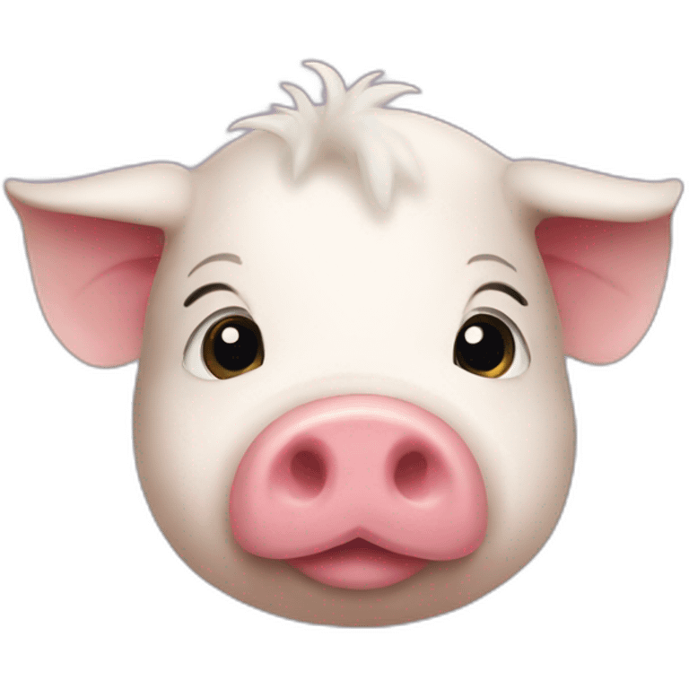 Cochon ferme emoji