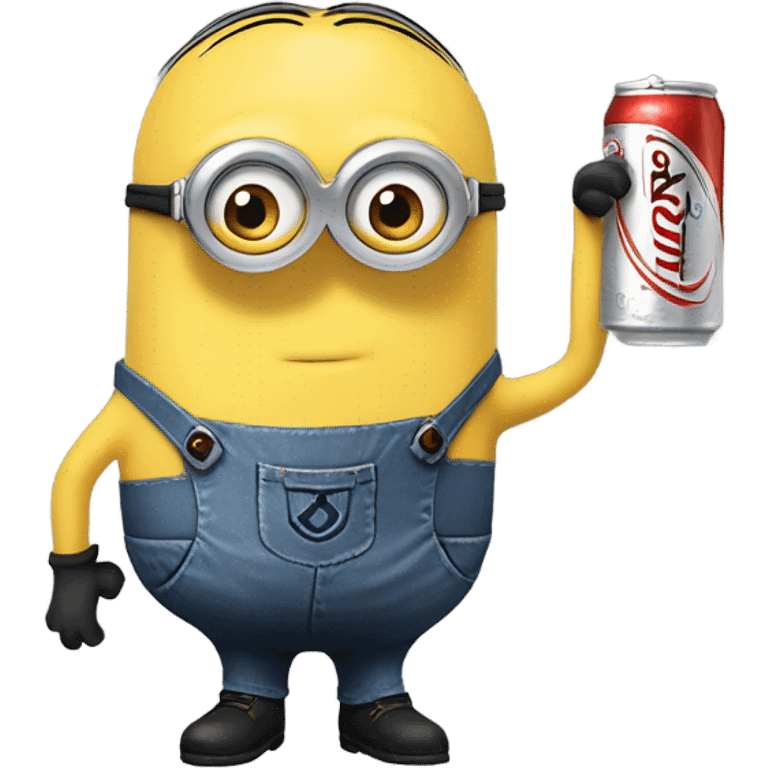 Minion holding a coors light  emoji