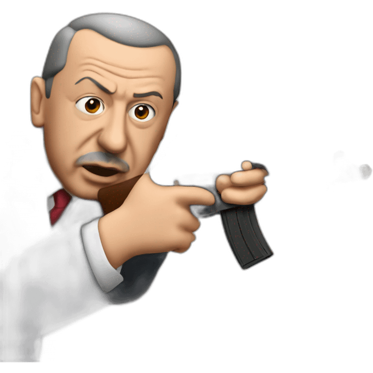 erdogan-is-shooting-with-shotgun emoji