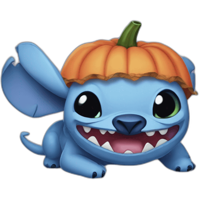 stitch deguisement d'halloween 🎃 emoji