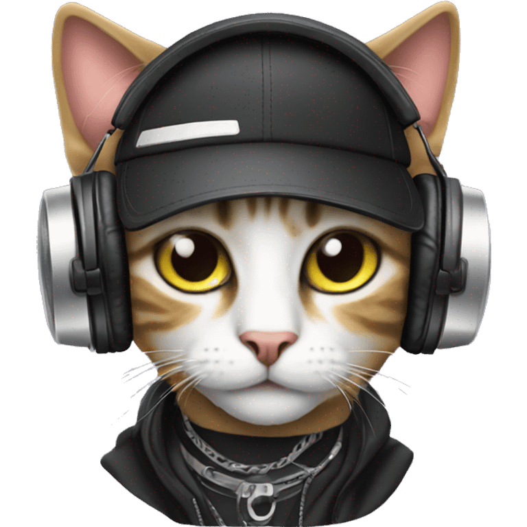 Dj cat emoji