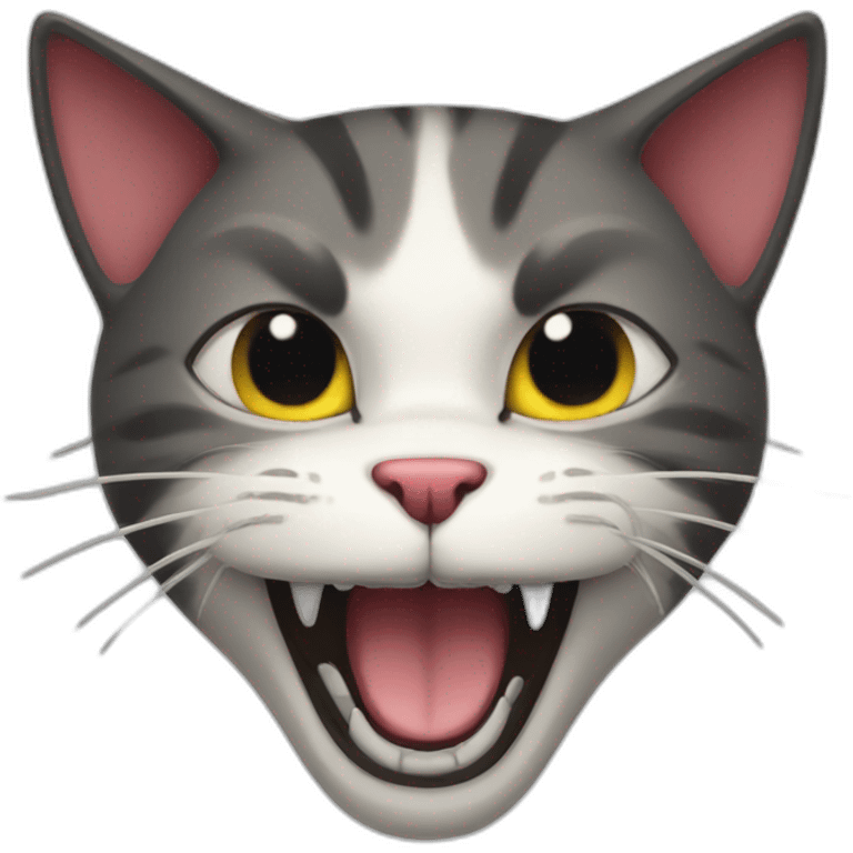 cat-evil smile emoji