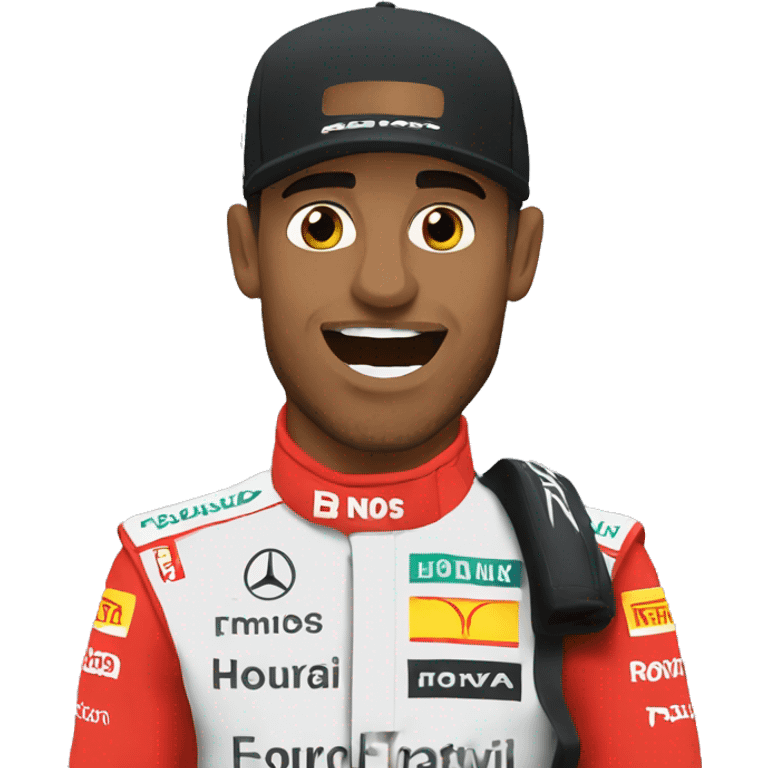 Lewis Hamilton emoji