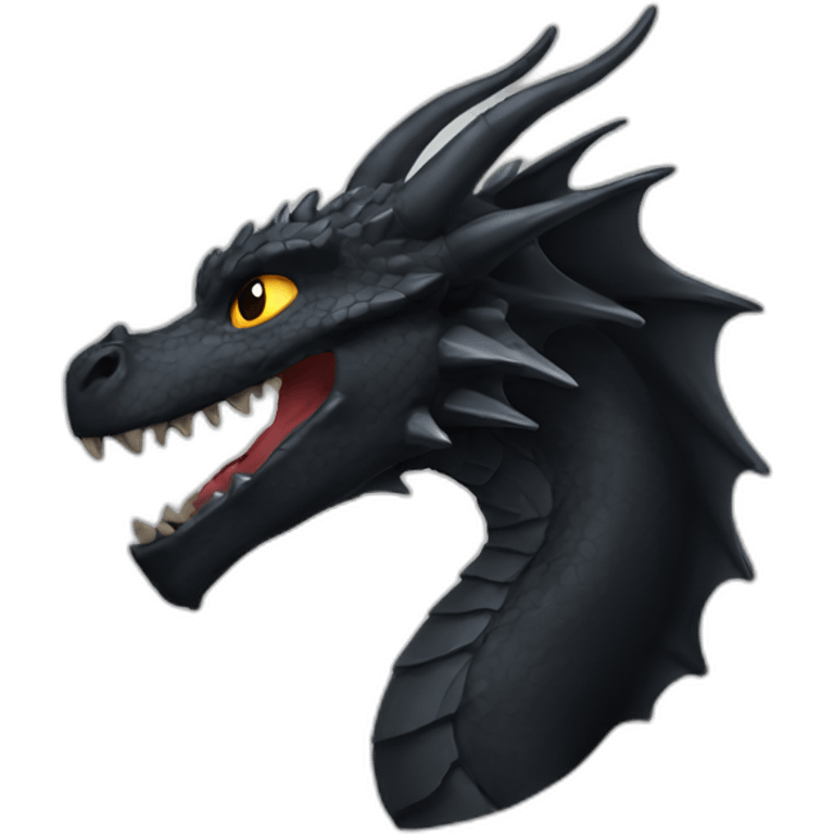 black dragon emoji