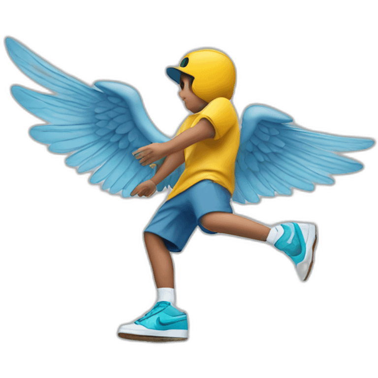 Nike sb with wings emoji