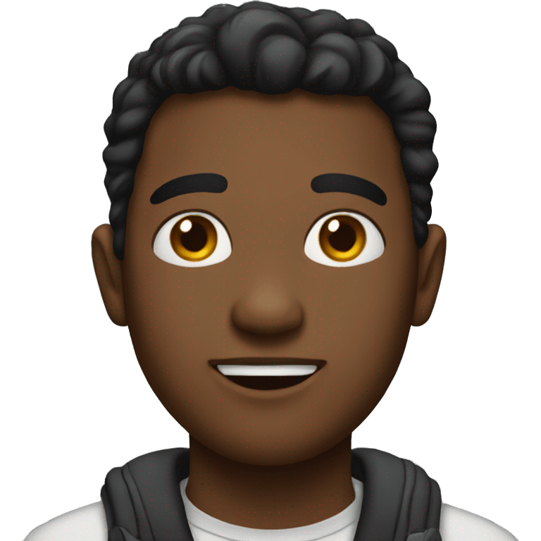 Single personEbony emoji