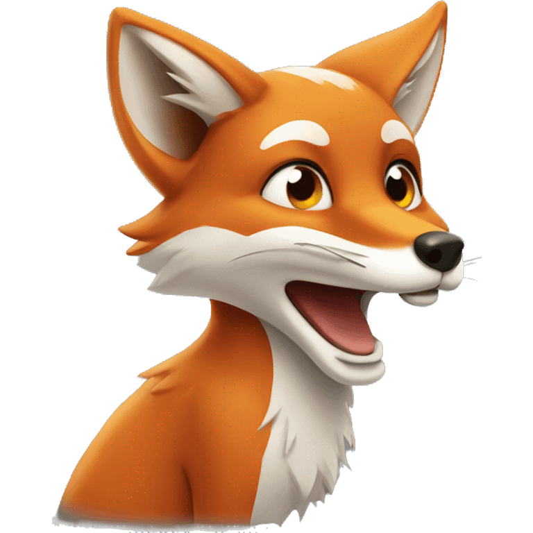 smiling fox emoji