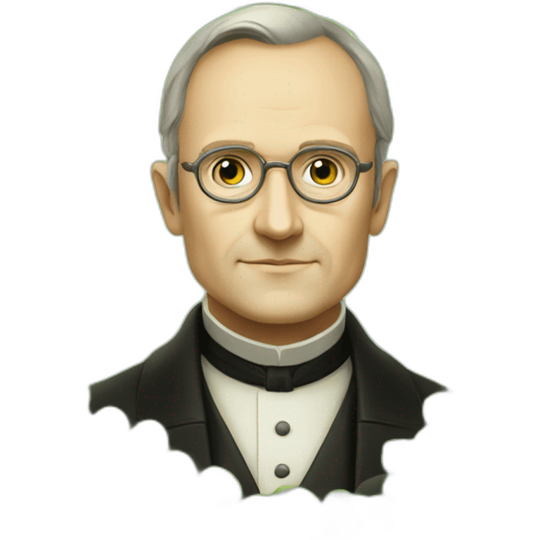 gregor mendel and his peas emoji