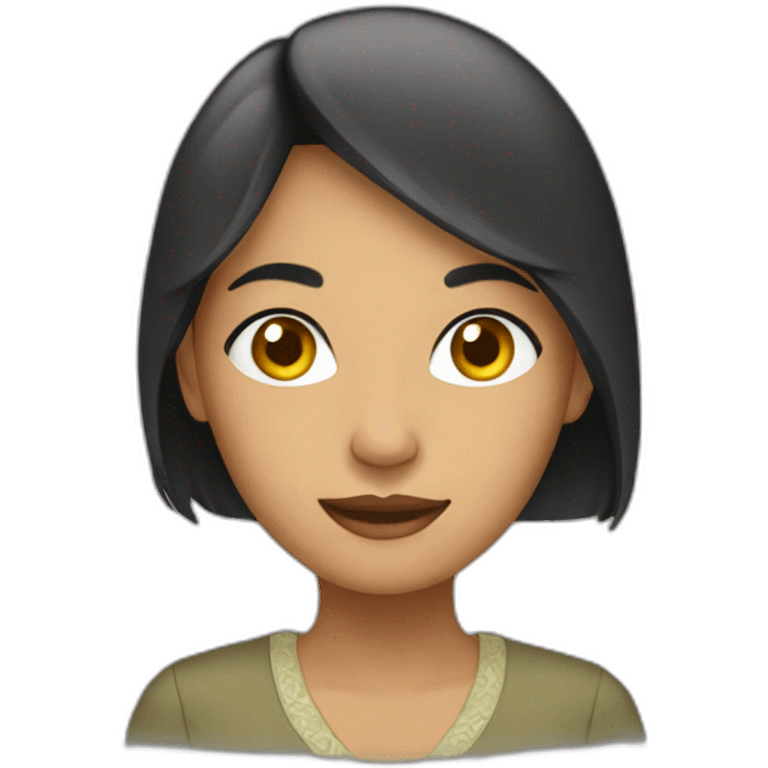 Indonesian female emoji