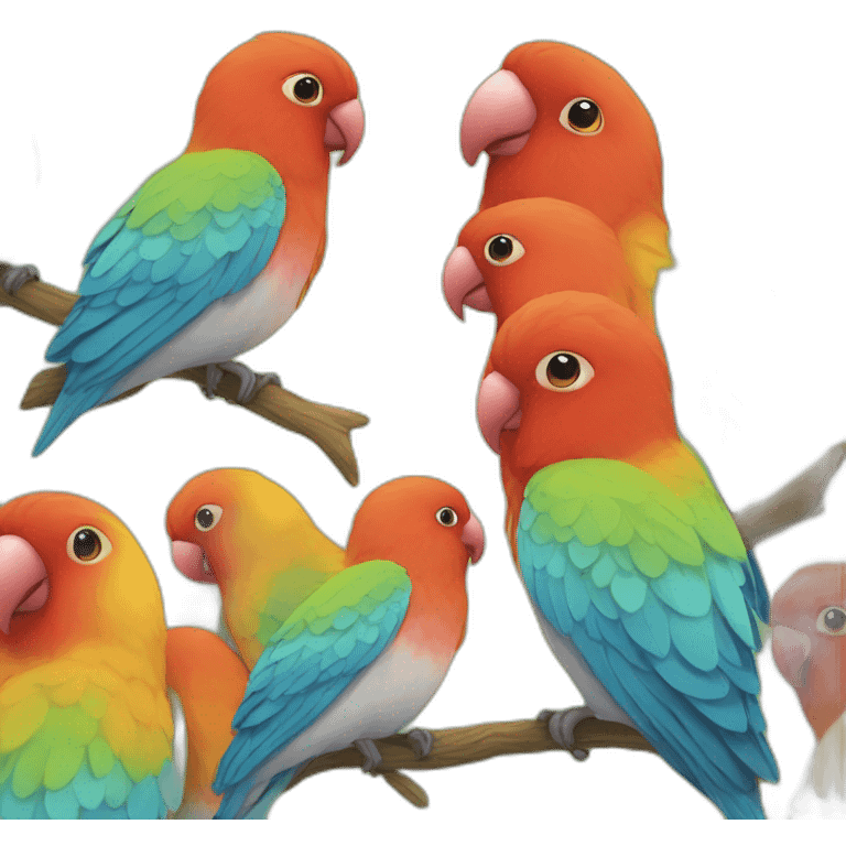 Lovebird emoji